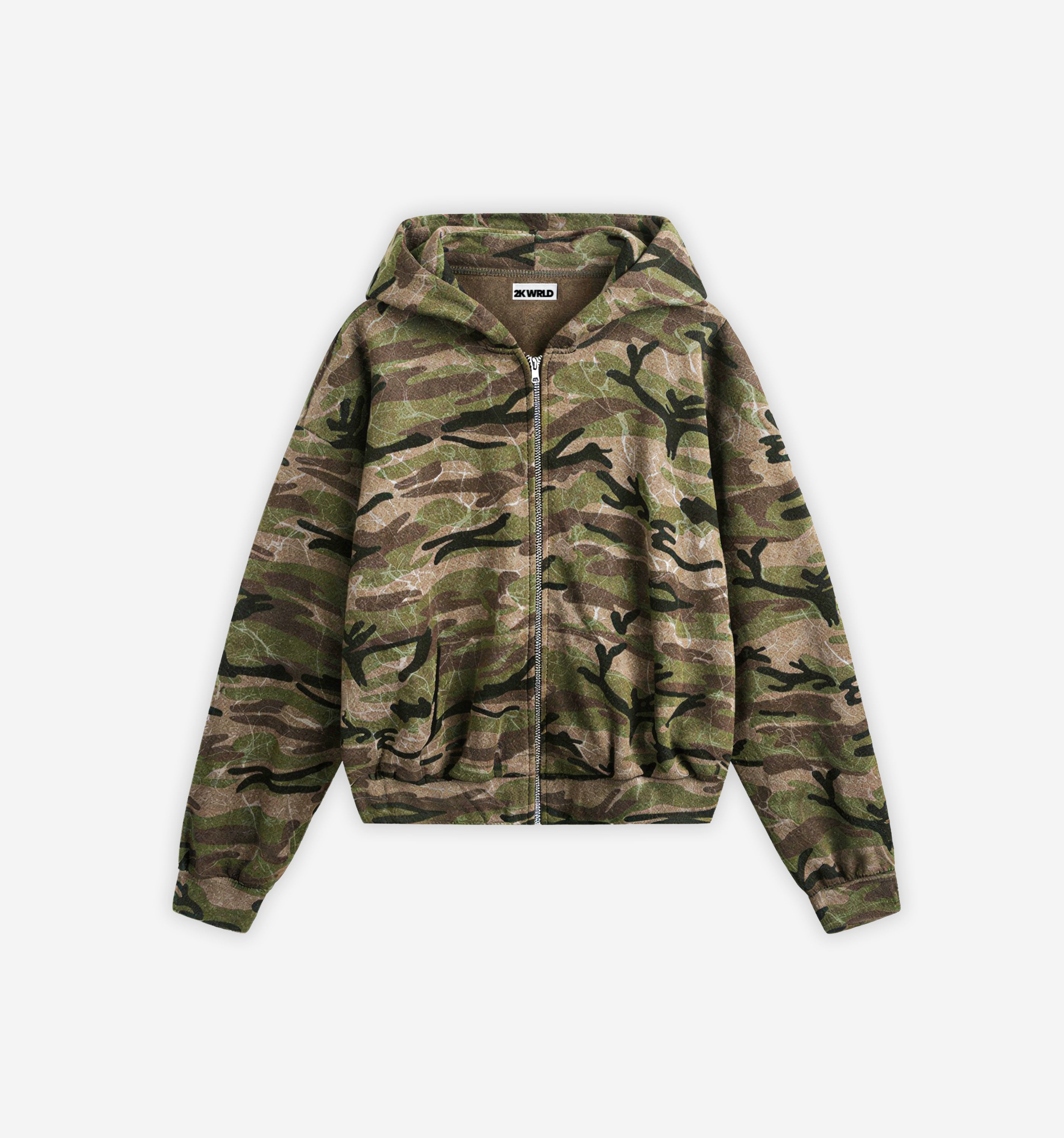 Basic Camo Hoodie – 2K WRLD