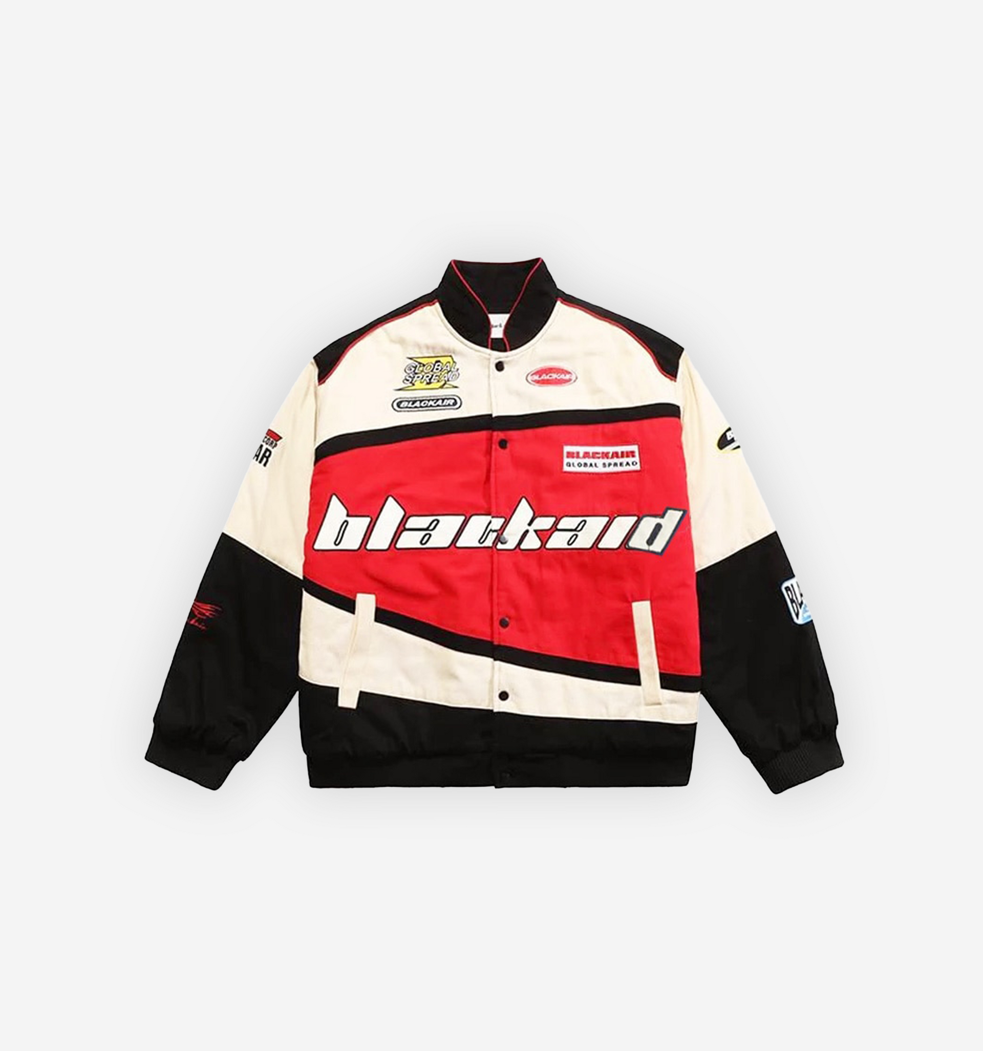 Blackaid Jacket Red – 2K WRLD
