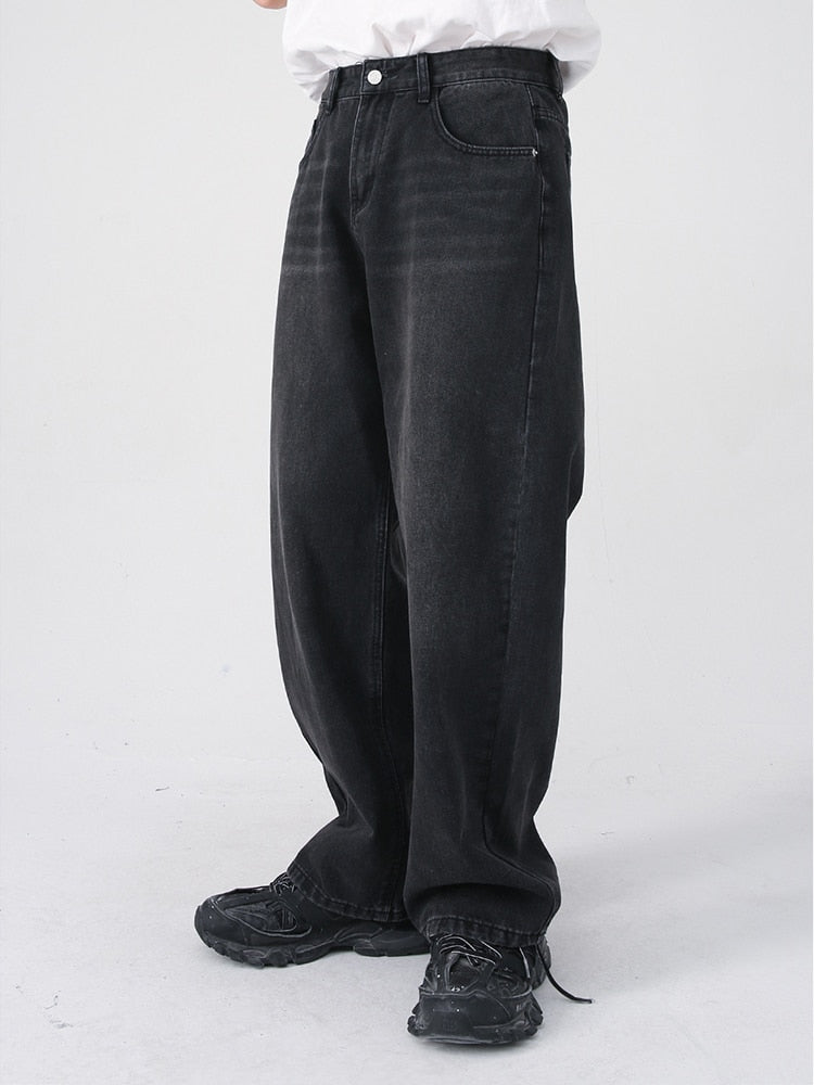 Pair of 2KWRLD Urban Eclipse Straight Denim jeans showing classic fit and dark wash fabric.
