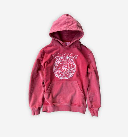 Coral Washed Hoodie