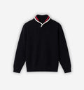 Soft knitted pullover by 2KWRLD featuring a cozy, textured design in neutral tones, perfect for casual wear.