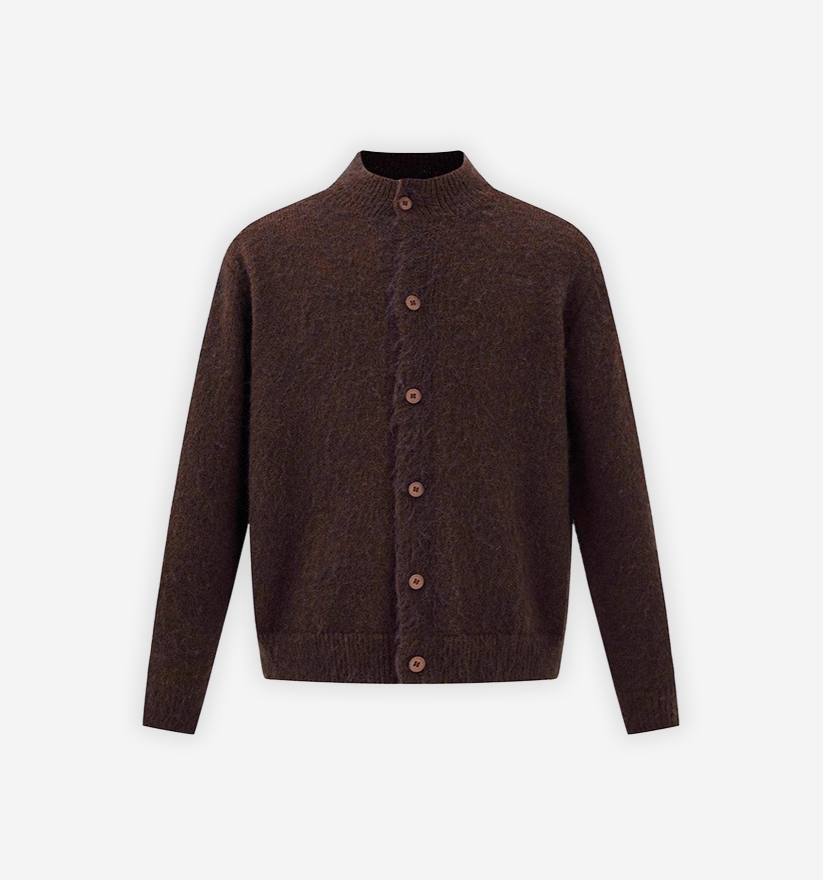 Melange Knit Cardigan - 2K WRLD