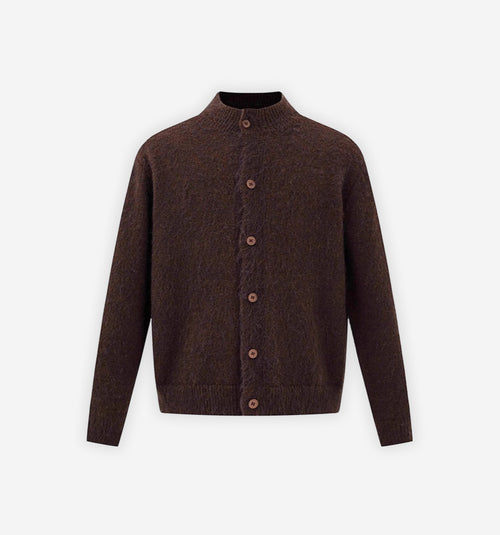 Melange Knit Cardigan - 2K WRLD