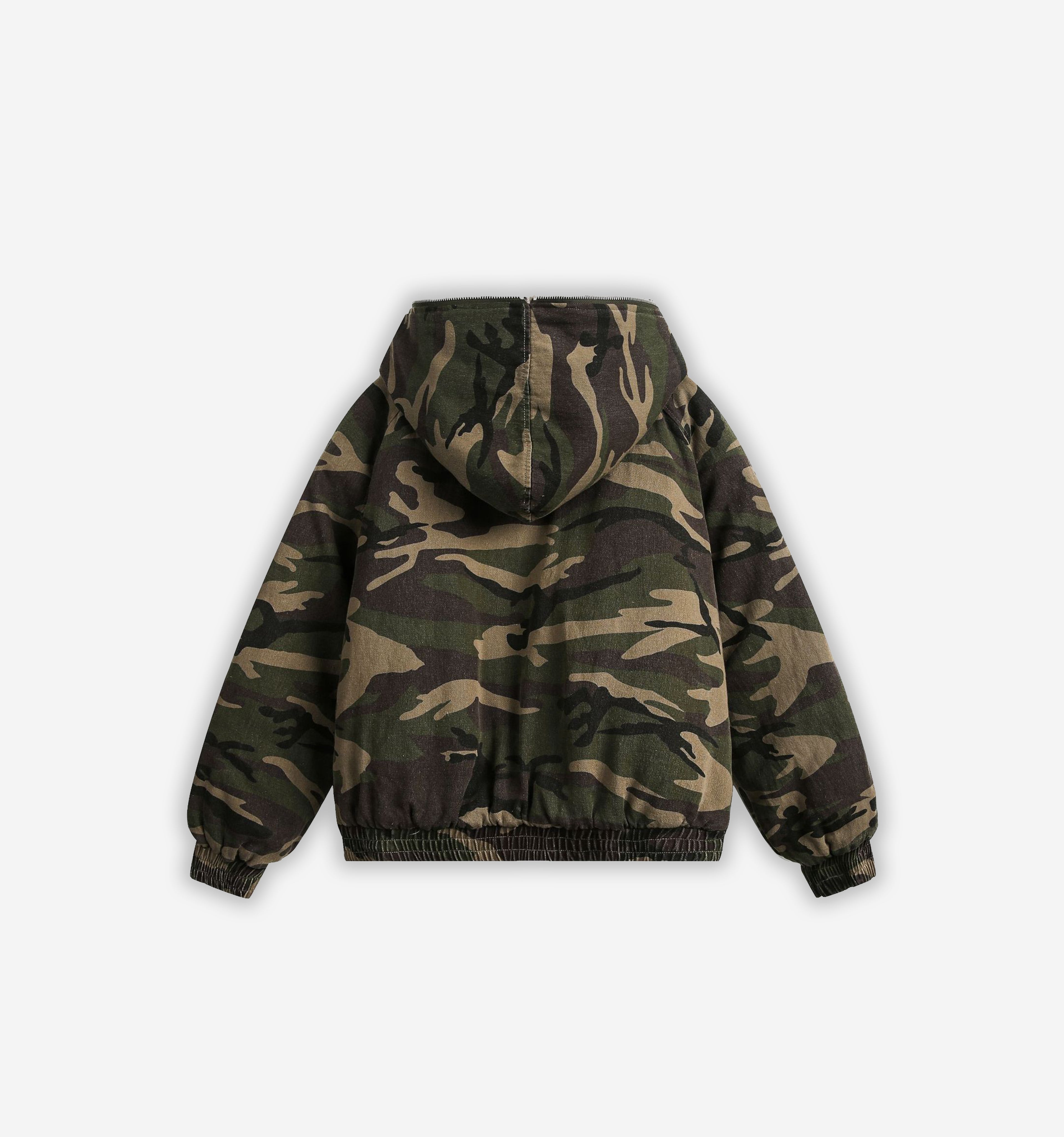 Cropped Tundra Camo Jacket