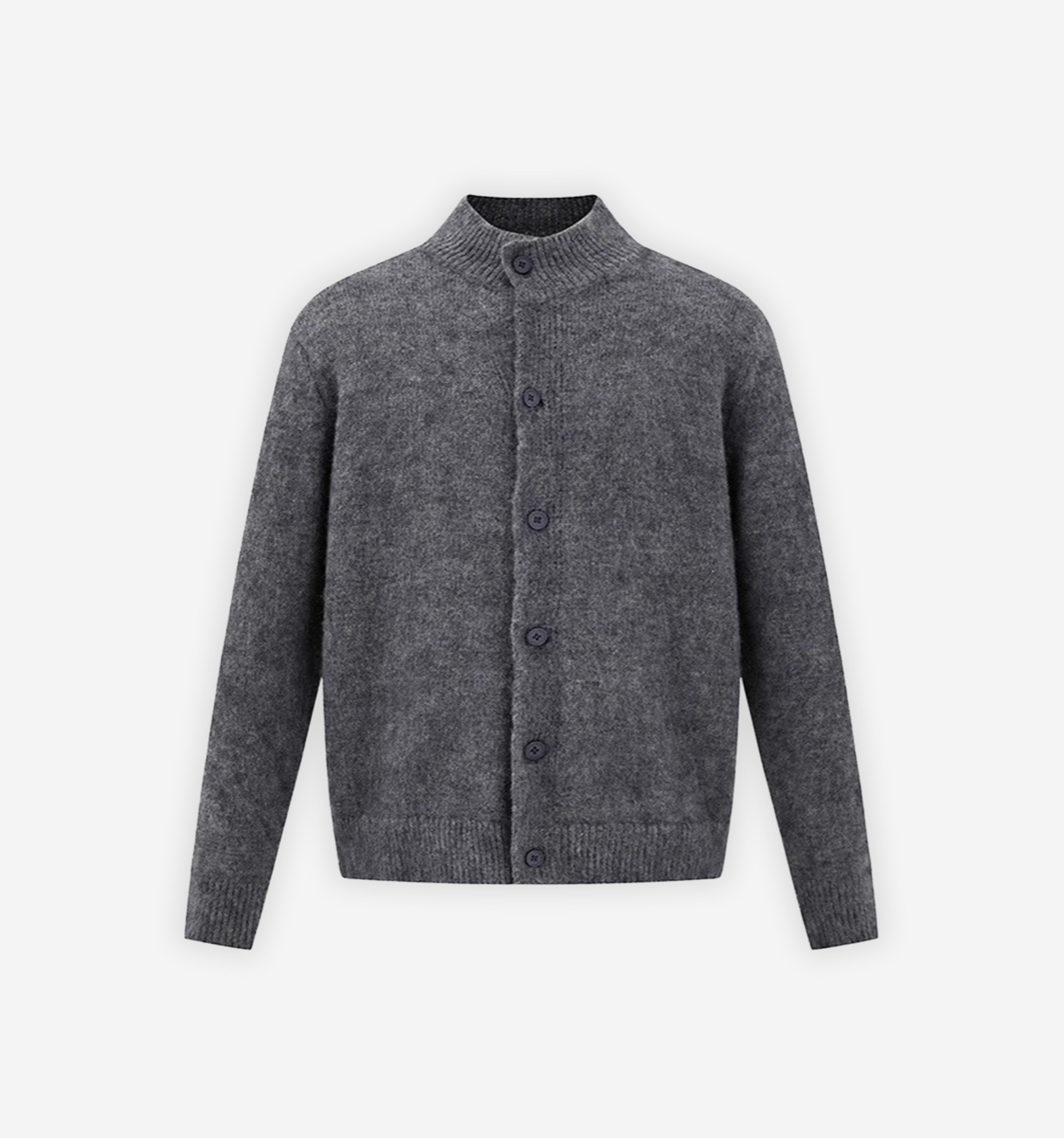 Melange Knit Cardigan - 2K WRLD