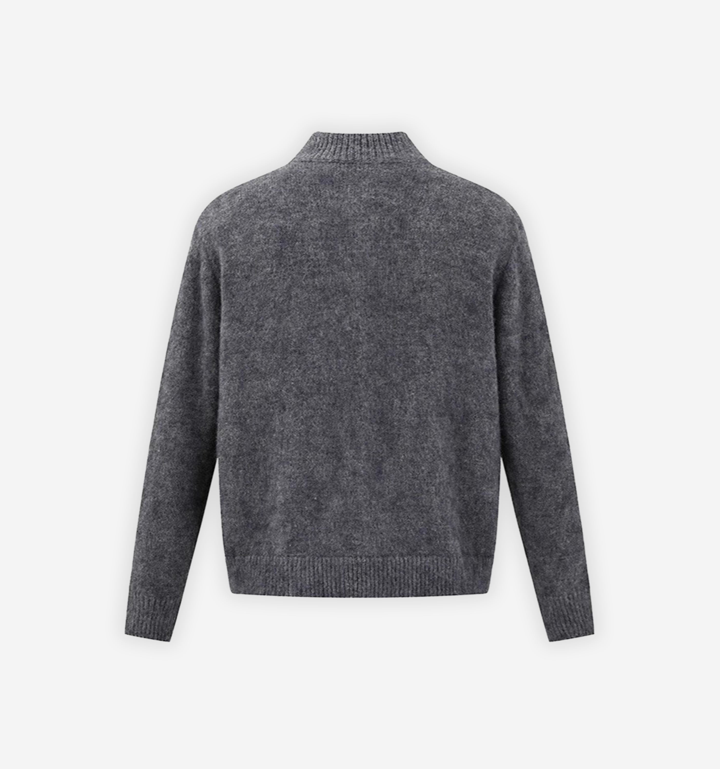 Melange Knit Cardigan - 2K WRLD