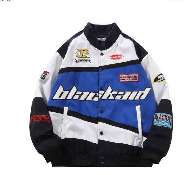 Blackaid Jacket Blue - 2K WRLD