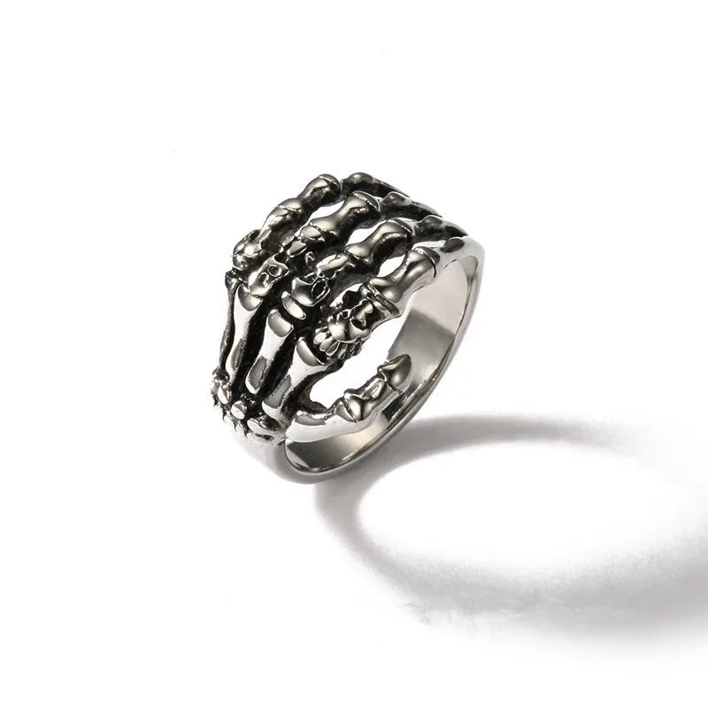 Skeleton Hand Ring