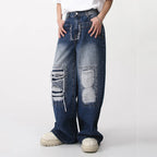 2KWRLD™ Damaged Denim - 2K WRLD