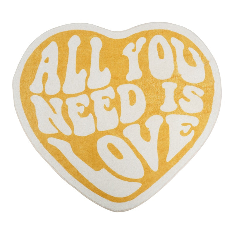 2KWRLD™ "All I need is love" Rug - 2K WRLD