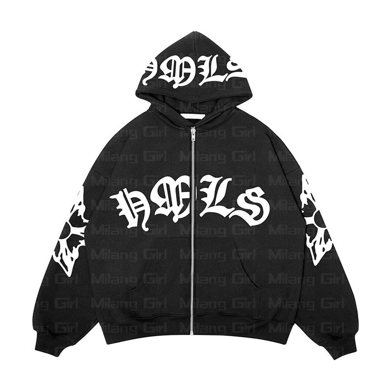 2KWRLD™ Lettered Zip-Up