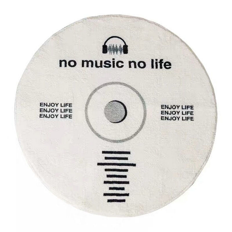 2KWRLD™ "No Music No Life" CD Rug - 2K WRLD