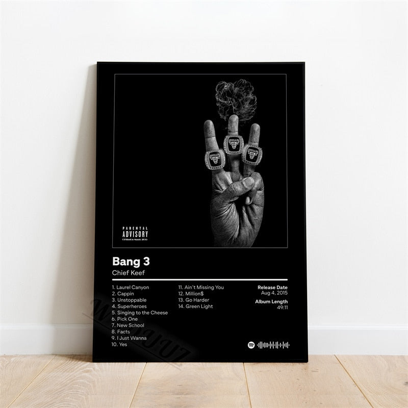 Hip-Hop Album Posters - 2K WRLD
