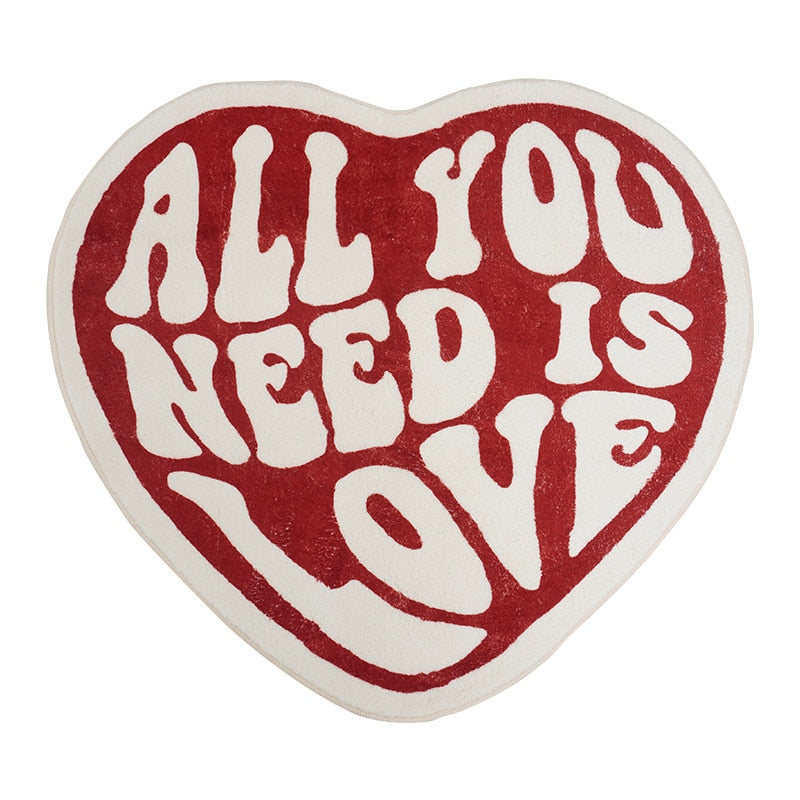 2KWRLD™ "All I need is love" Rug - 2K WRLD