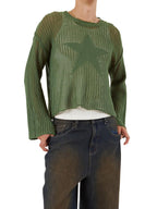 Thin Star Knit Longsleeve - 2K WRLD