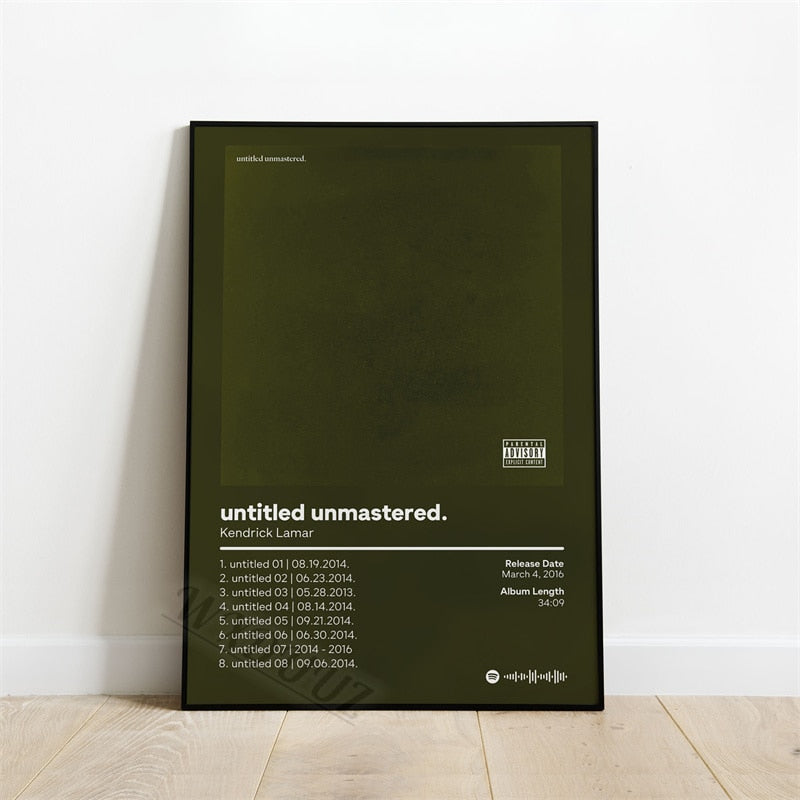 Hip-Hop Album Posters - 2K WRLD