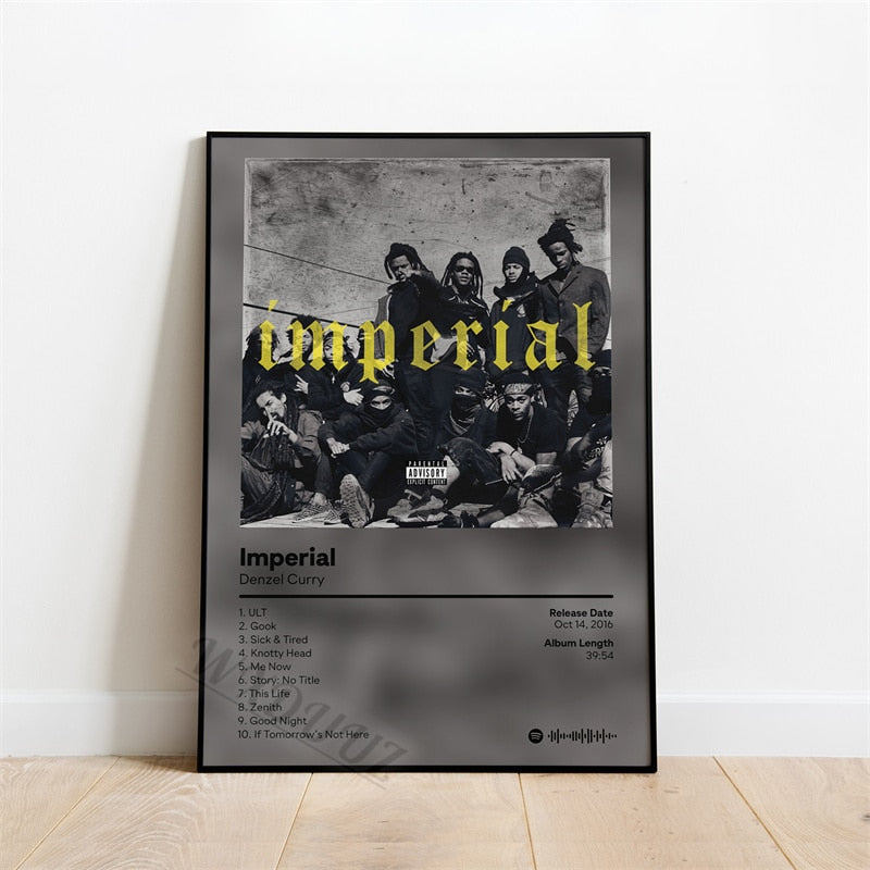 Hip-Hop Album Posters - 2K WRLD