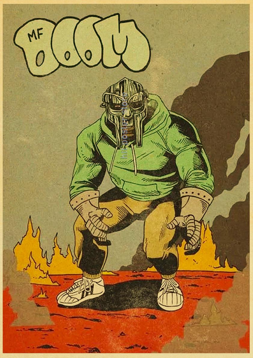 MF Doom poster - 2K WRLD