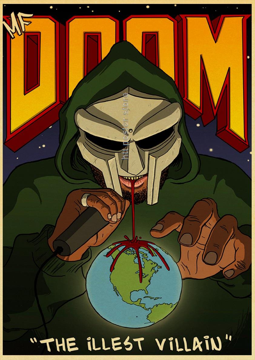 MF Doom poster - 2K WRLD