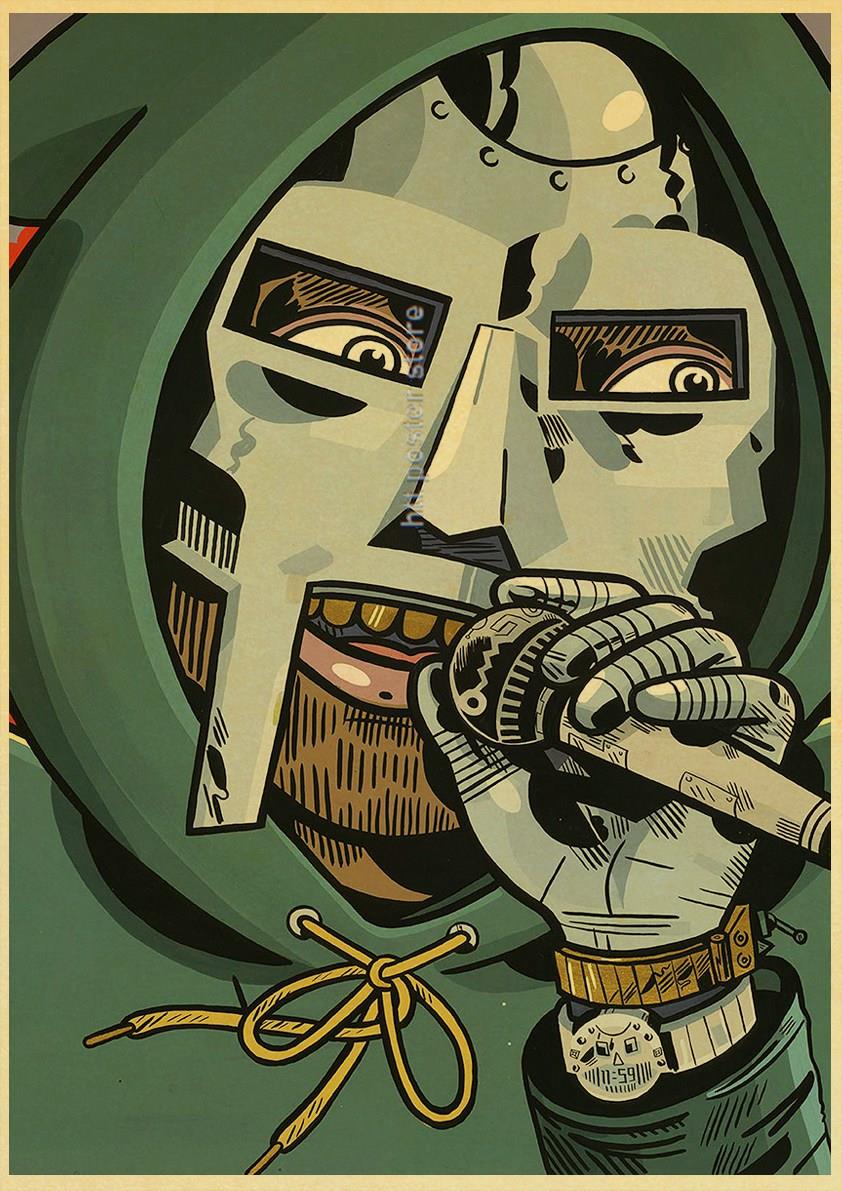 MF Doom poster - 2K WRLD