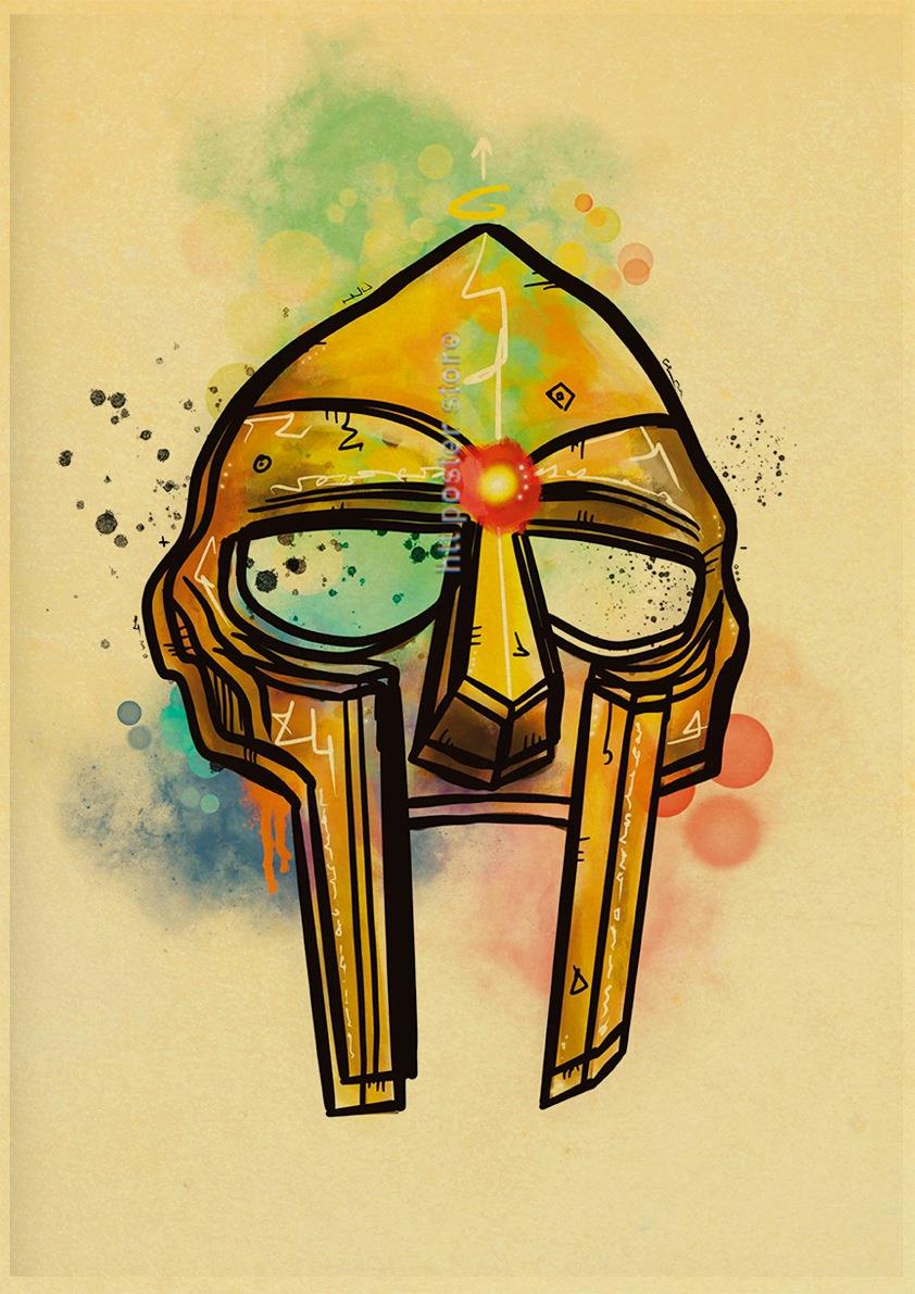 MF Doom poster - 2K WRLD