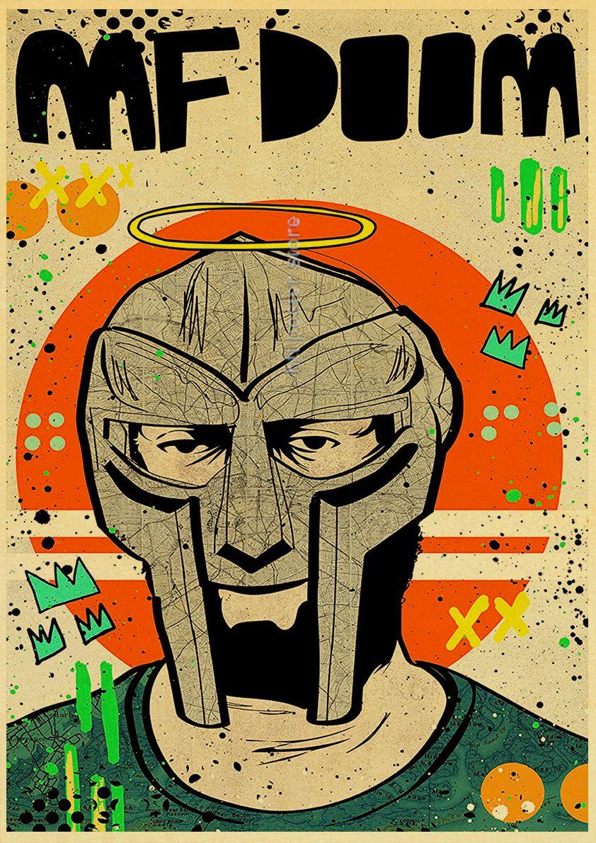 MF Doom poster - 2K WRLD