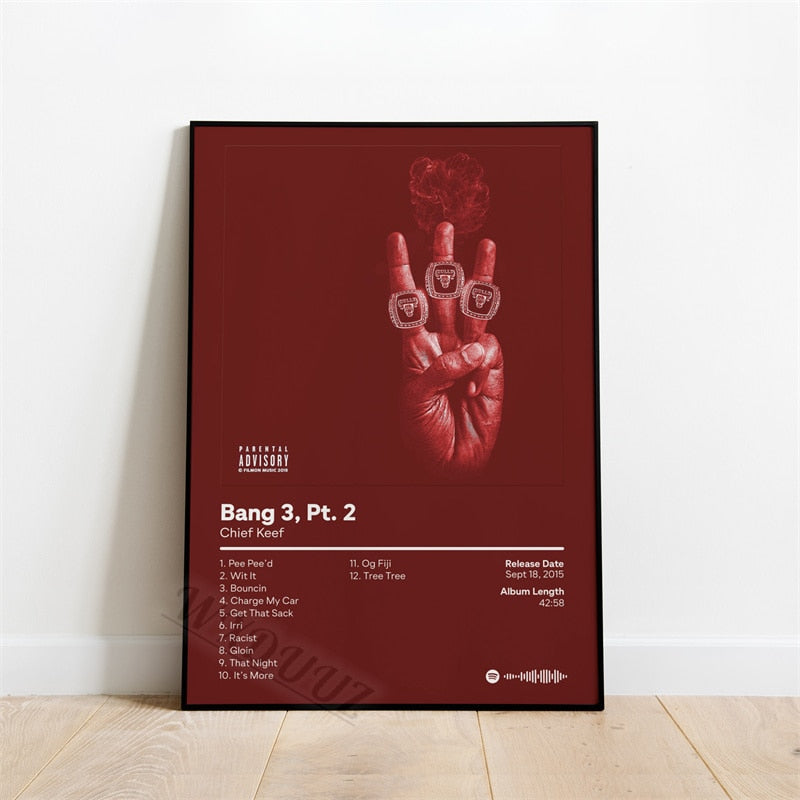 Hip-Hop Album Posters - 2K WRLD
