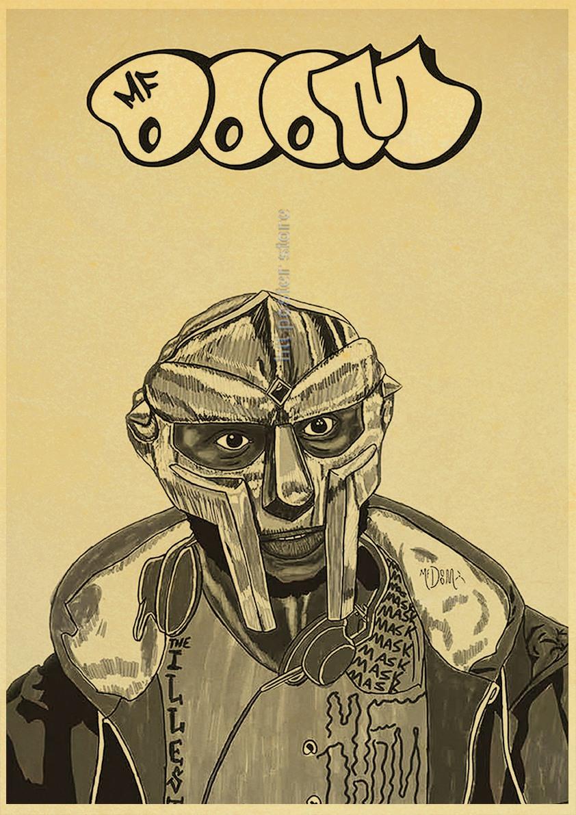 MF Doom poster - 2K WRLD