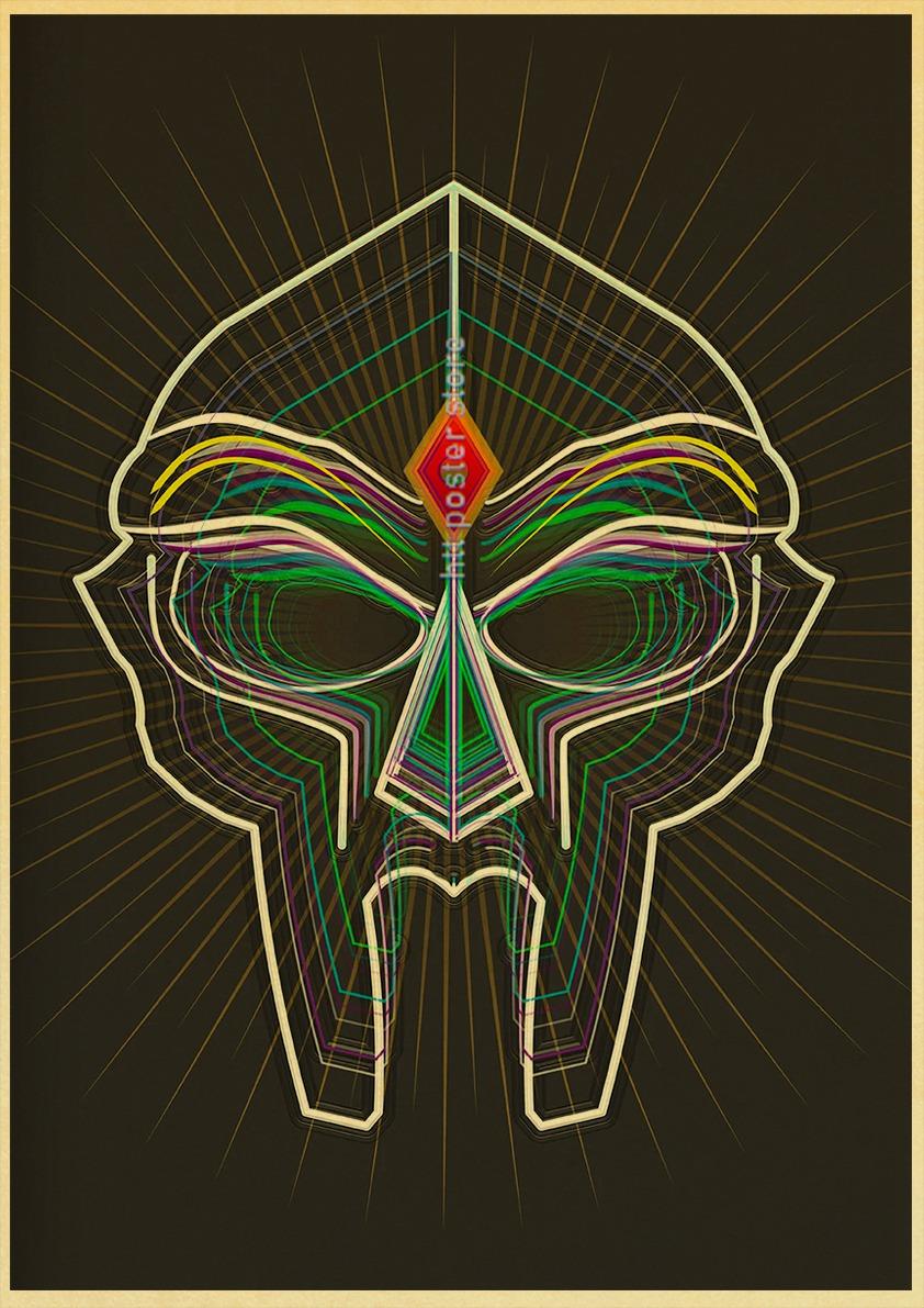 MF Doom poster - 2K WRLD