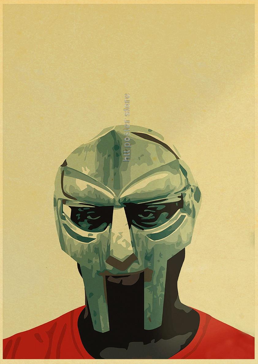 MF Doom poster - 2K WRLD