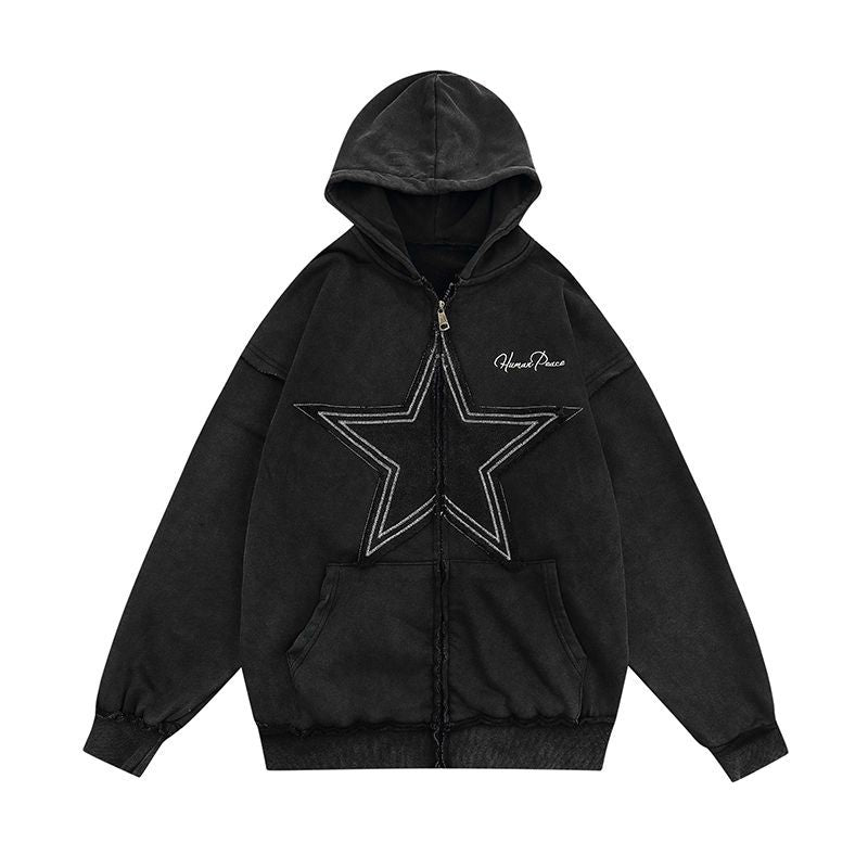 2KWRLD™ Star Zip-Up - 2K WRLD