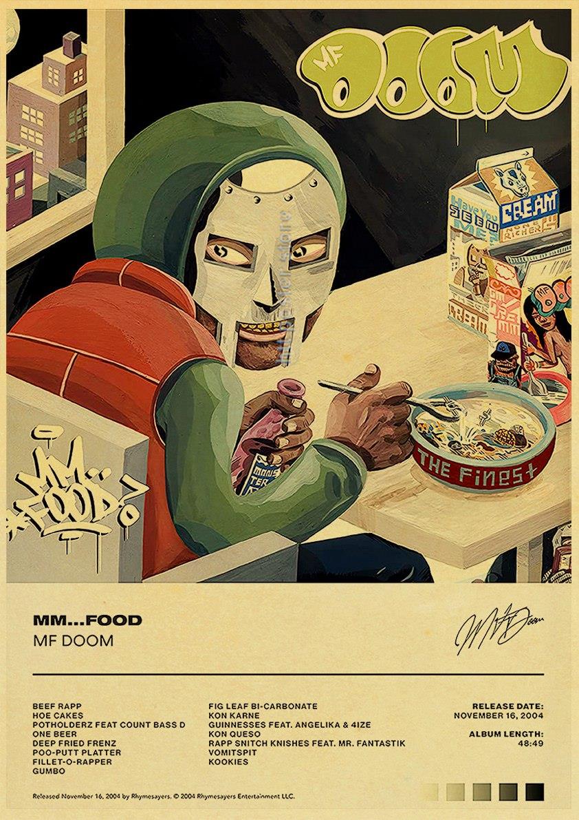 MF Doom poster - 2K WRLD