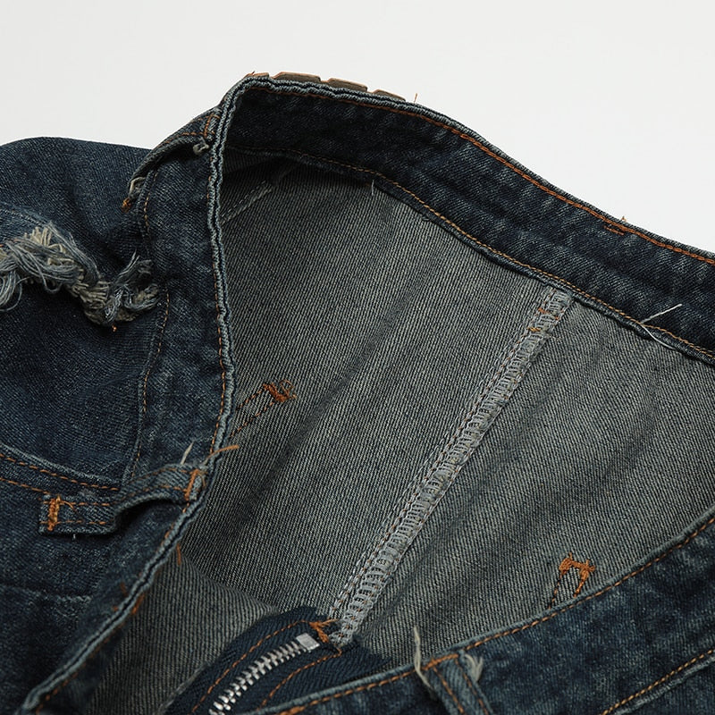 2KWRLD™ Star Denim Shorts - 2K WRLD