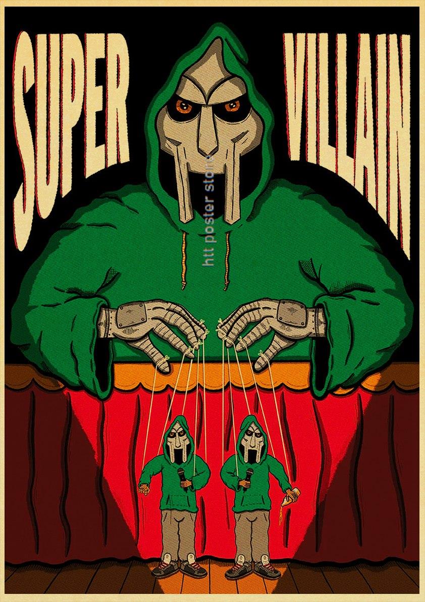 MF Doom poster - 2K WRLD