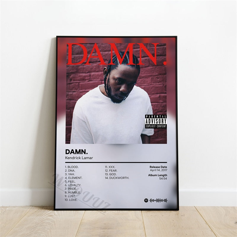 Hip-Hop Album Posters - 2K WRLD