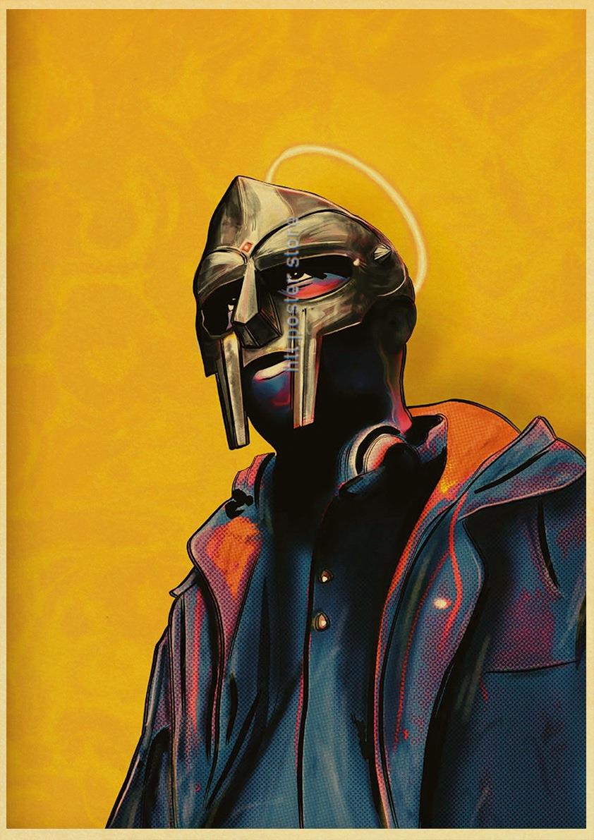 MF Doom poster - 2K WRLD