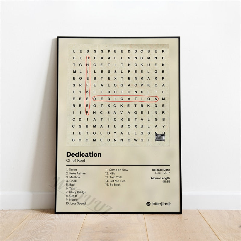 Hip-Hop Album Posters - 2K WRLD