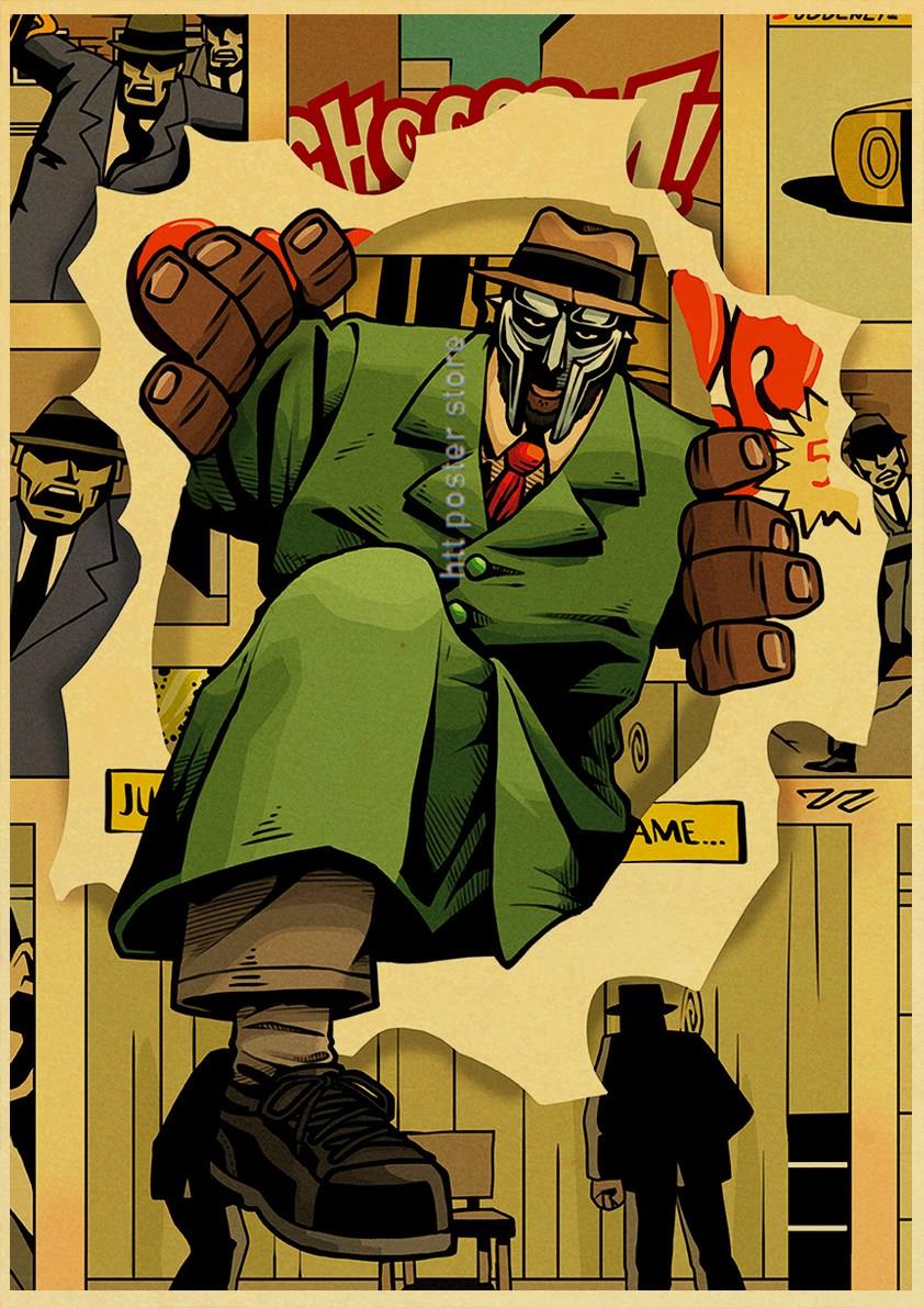 MF Doom poster - 2K WRLD