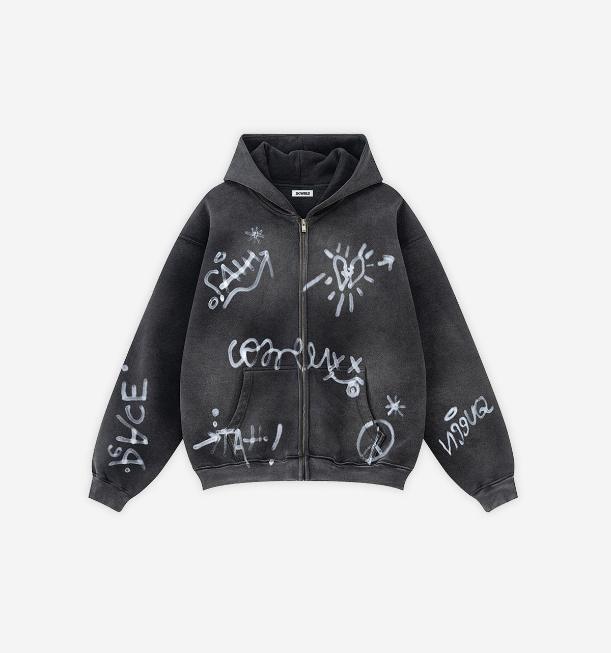 Graffiti Zip-up – 2K WRLD