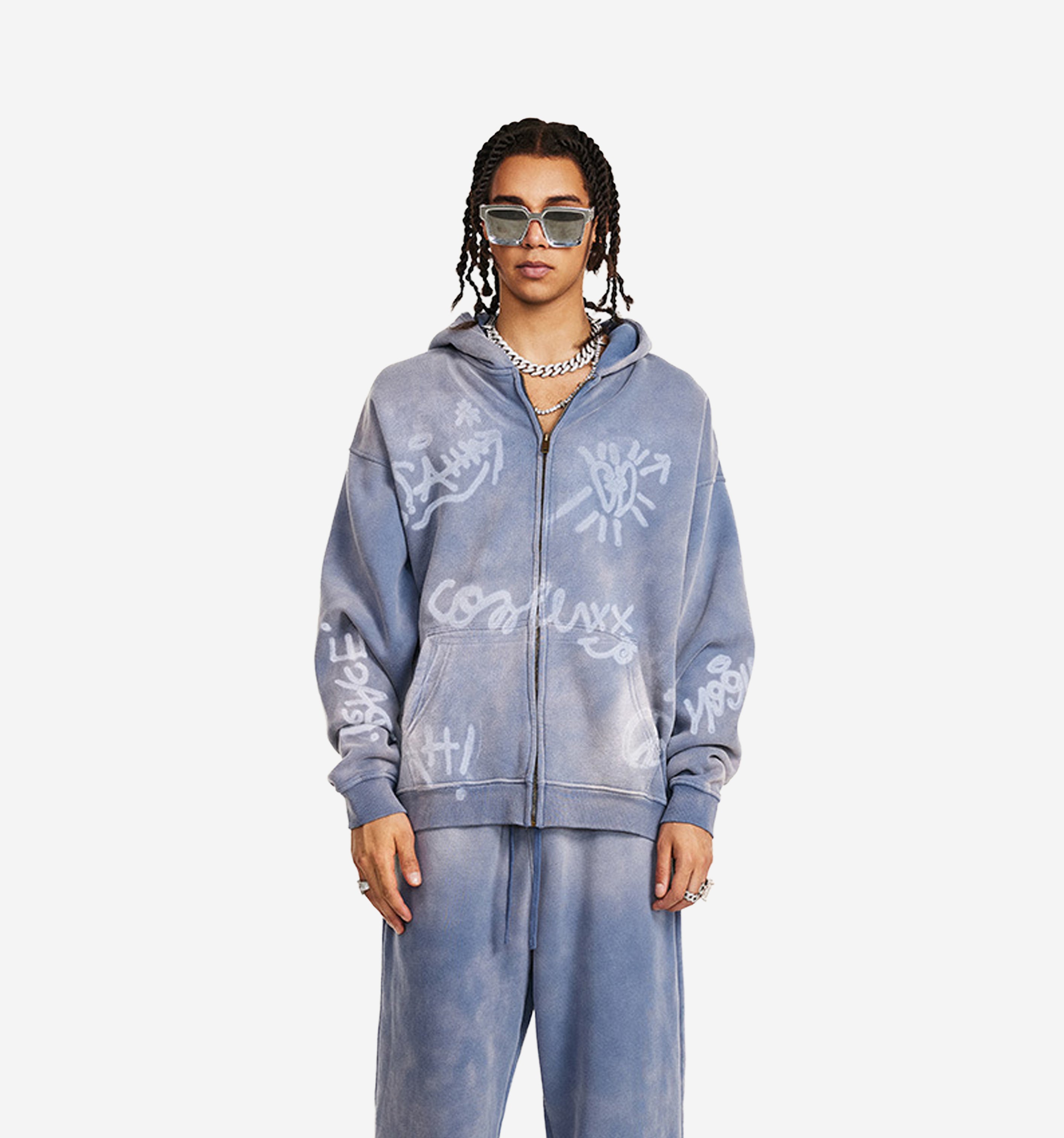 Graffiti Zip-up – 2K WRLD