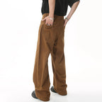 Khaki Stellar Light Denim jeans by 2KWRLD featuring a slim fit and classic denim texture.