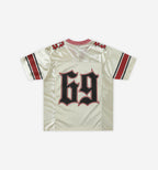 Black Res Jersey by 2KWRLD featuring bold logo and athletic fit, perfect for sports and casual wear.