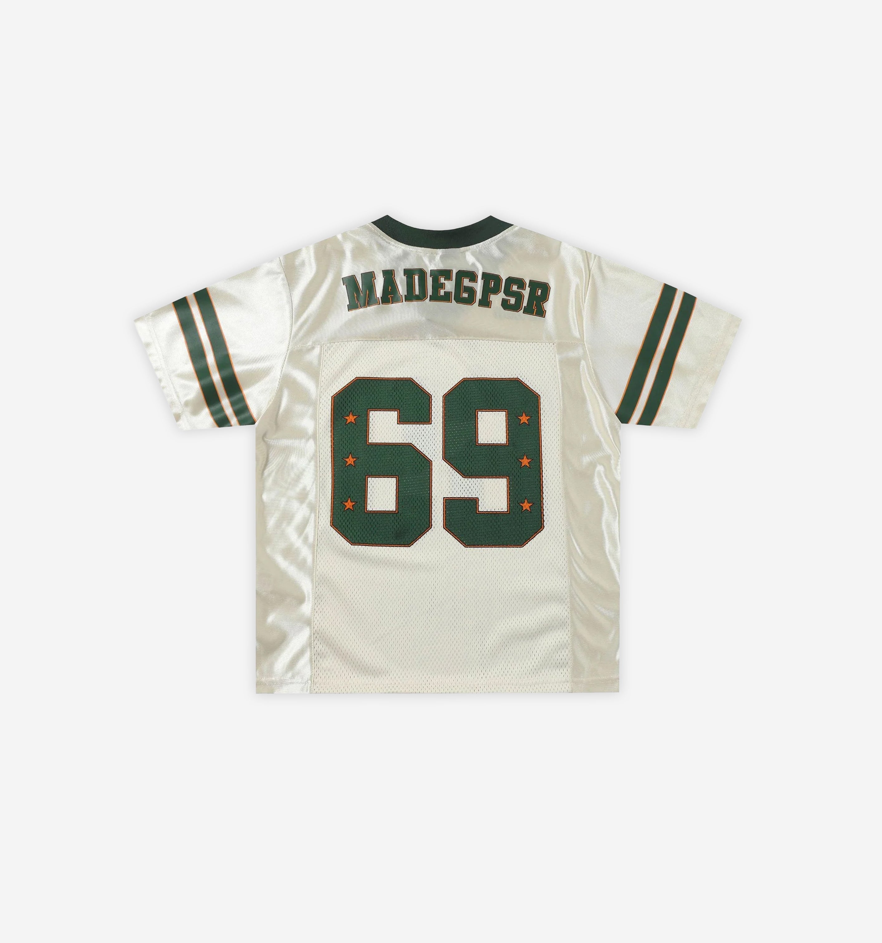 Black star jersey by 2KWRLD featuring a bold star graphic on the front, made from lightweight, comfortable fabric.