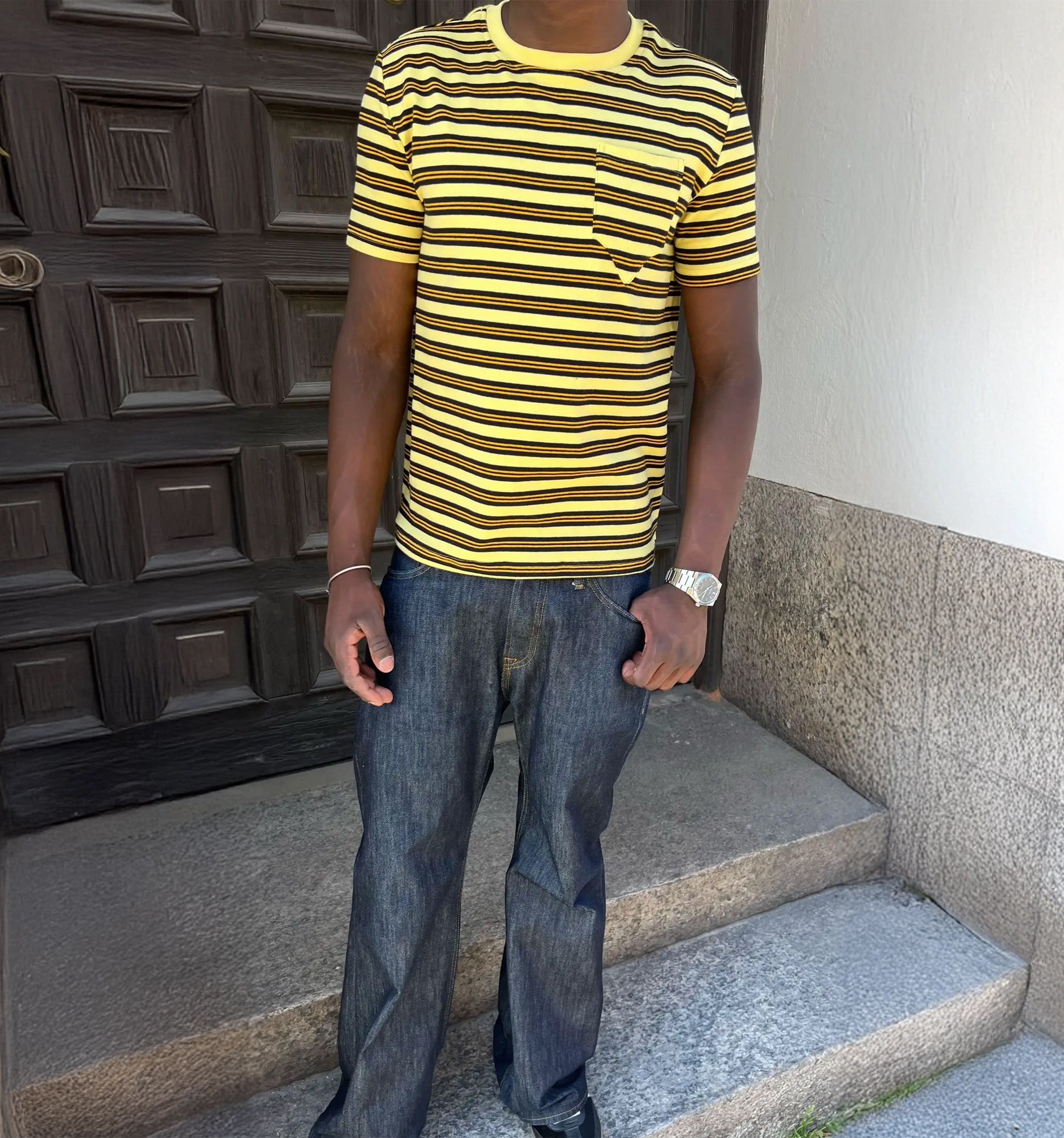 Pollen Striped Tee