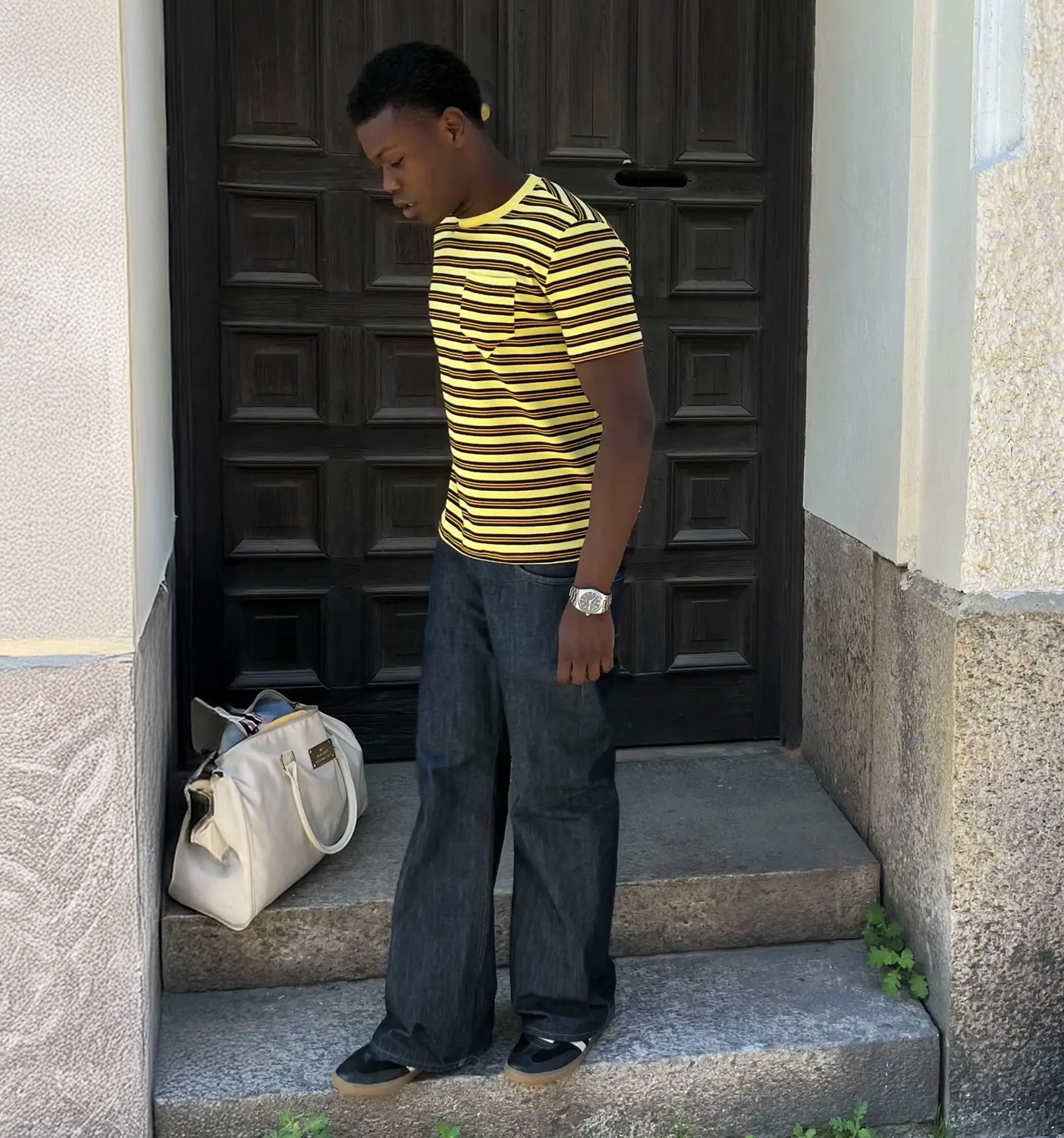Pollen Striped Tee