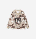 "09' Camo" Longsleeve Sweater - 2K WRLD