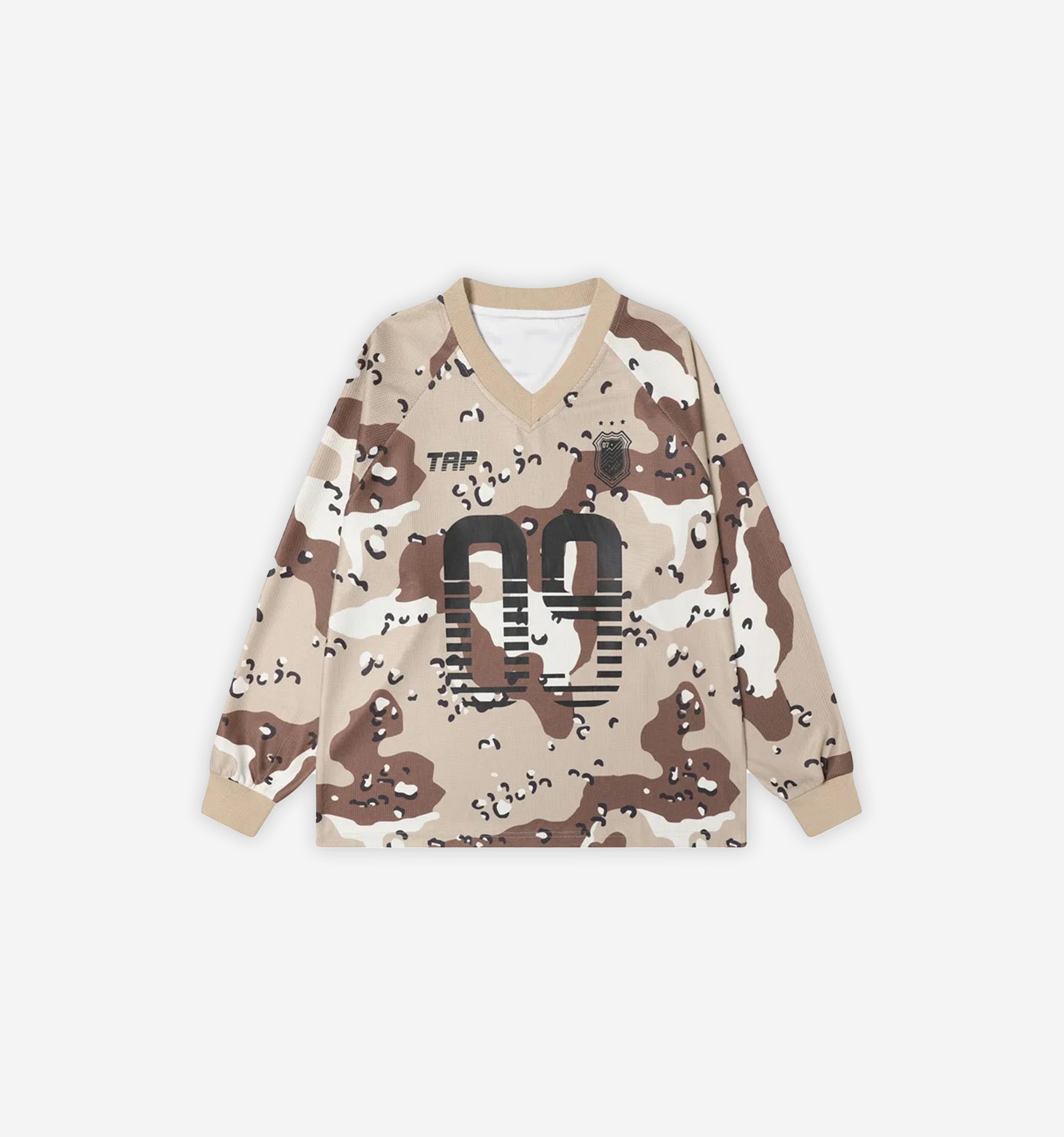 "09' Camo" Longsleeve Sweater - 2K WRLD