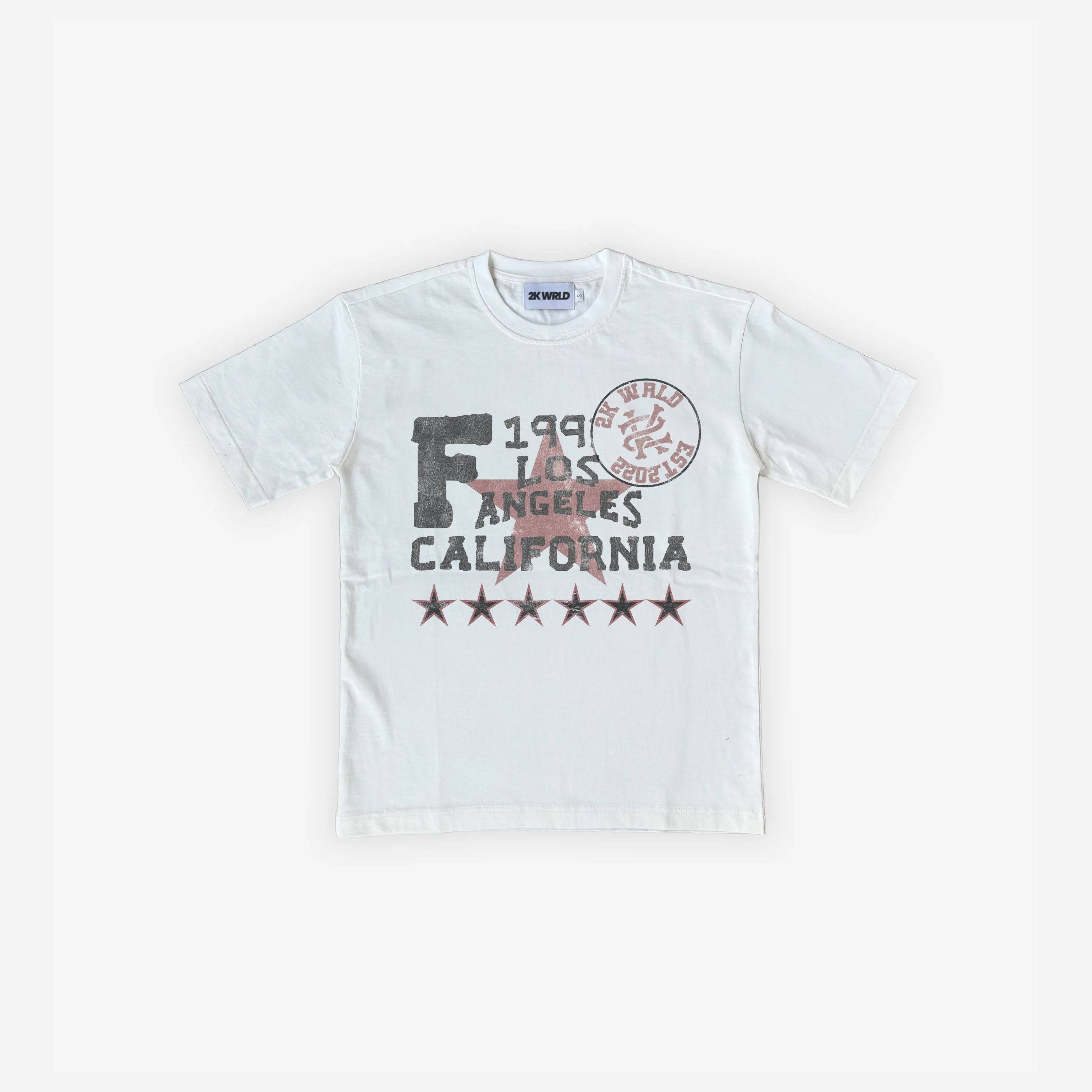 California T-Shirt (200GSM) - 2K WRLD