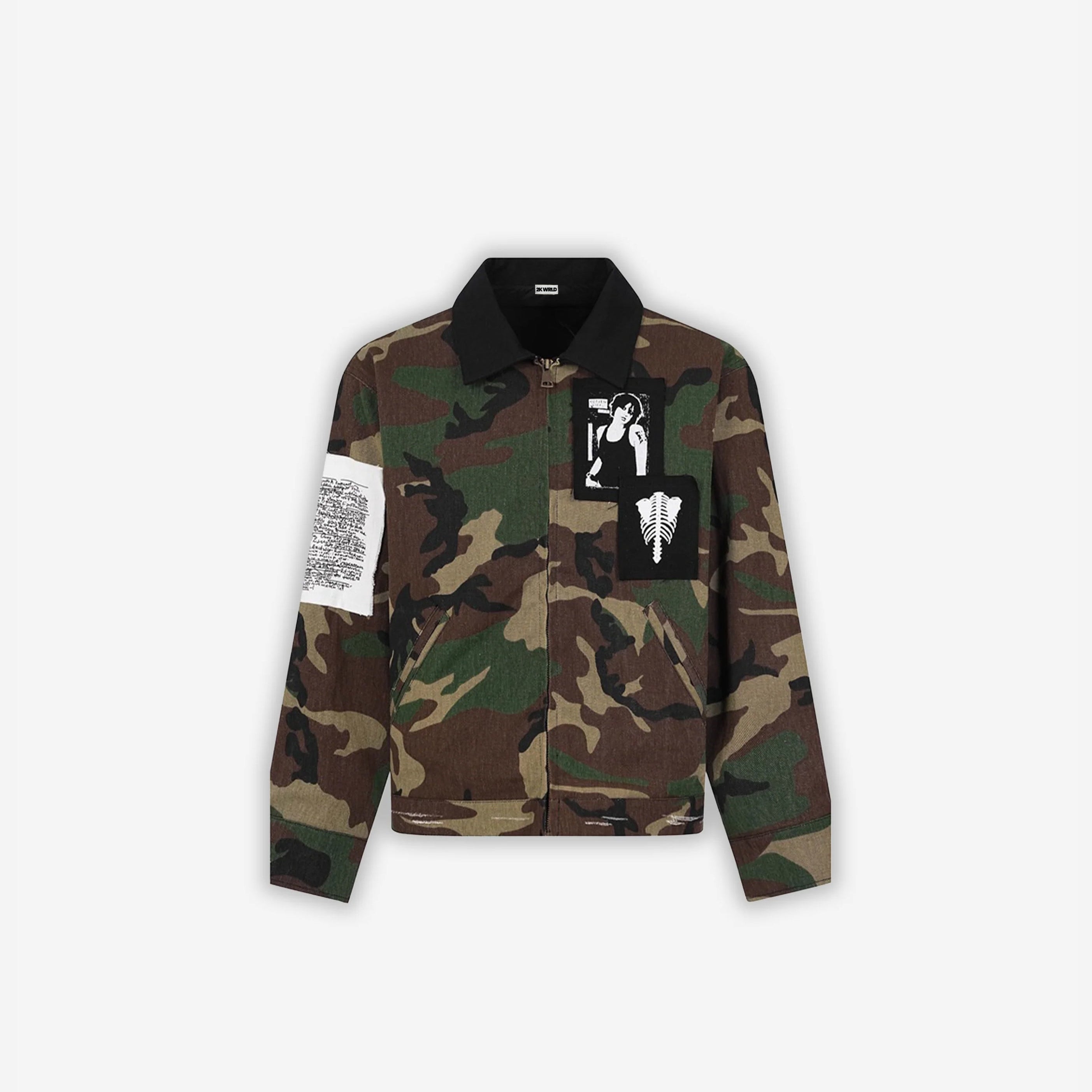 Camo Workwear Jacket - 2K WRLD