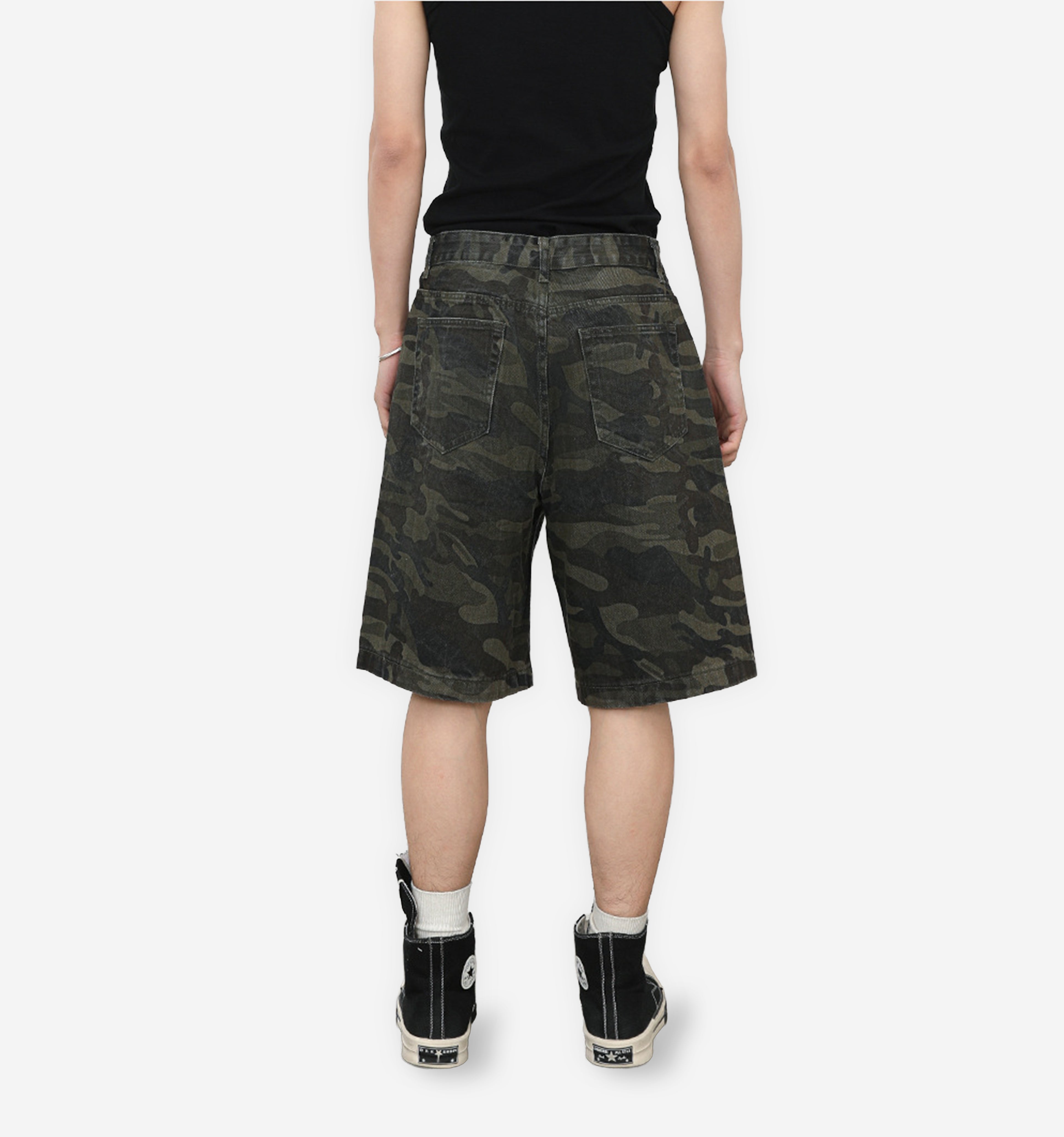 Retaliate Camo Jorts – 2K WRLD